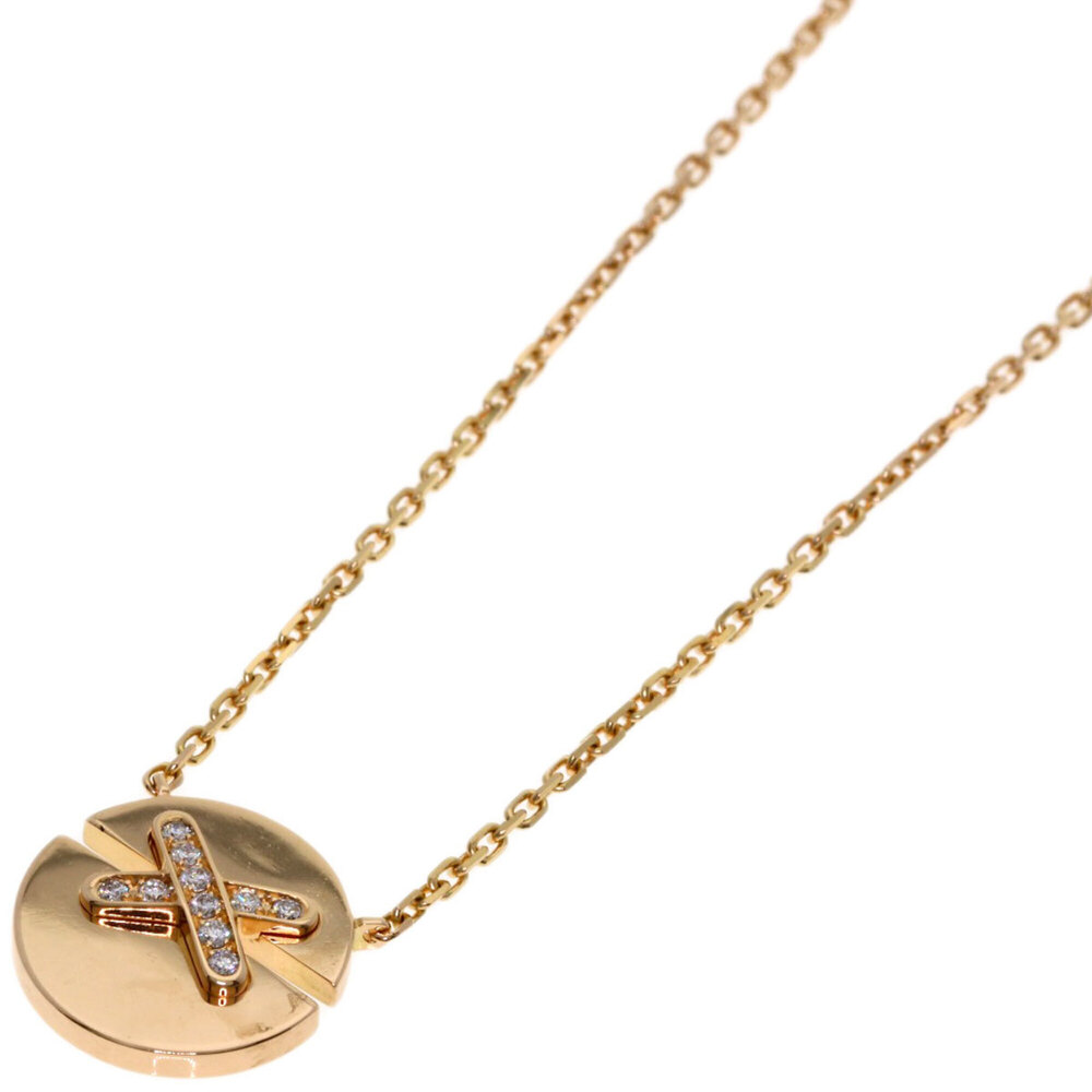 CHAUMET 18k Gold Diamond Necklace